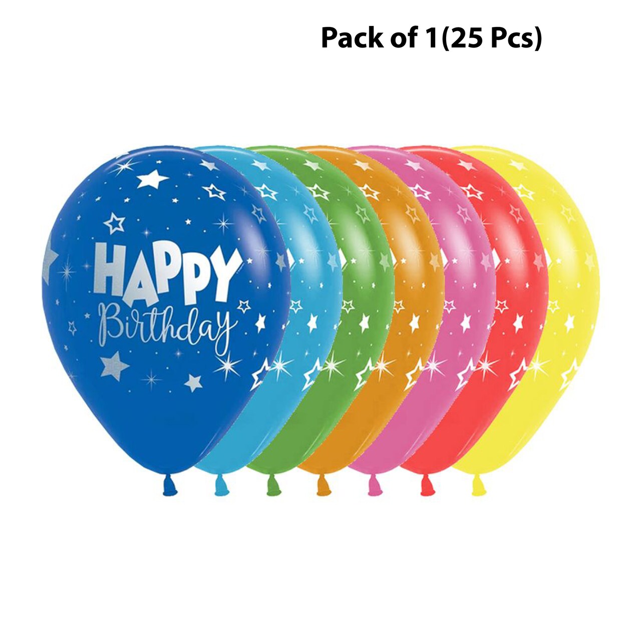 Fantasy Assorted Birthday Balloons - 11 Inch | perfect for any birthday party or festival | RAHEEV®